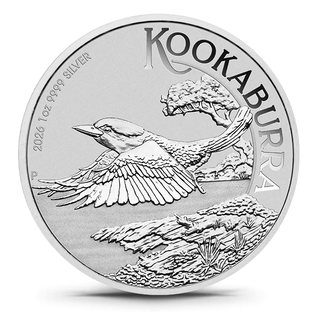 2026 Australian 1 Oz Silver Kookaburra (BU)