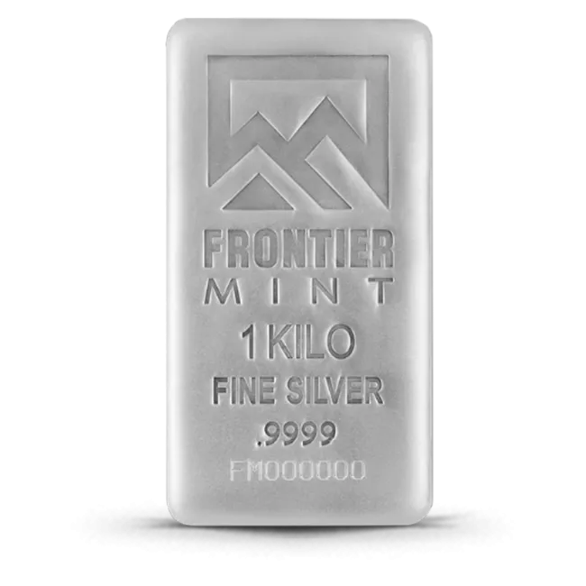 Frontier Mint 1 Kilo Silver Bar