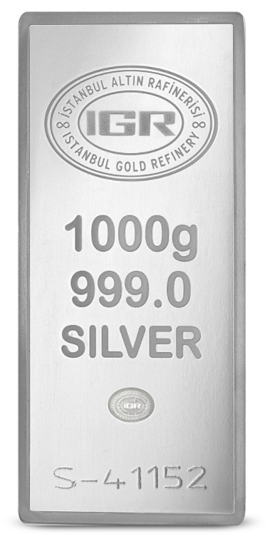 IGR Kilo (32.15 oz) Silver Bar (New)