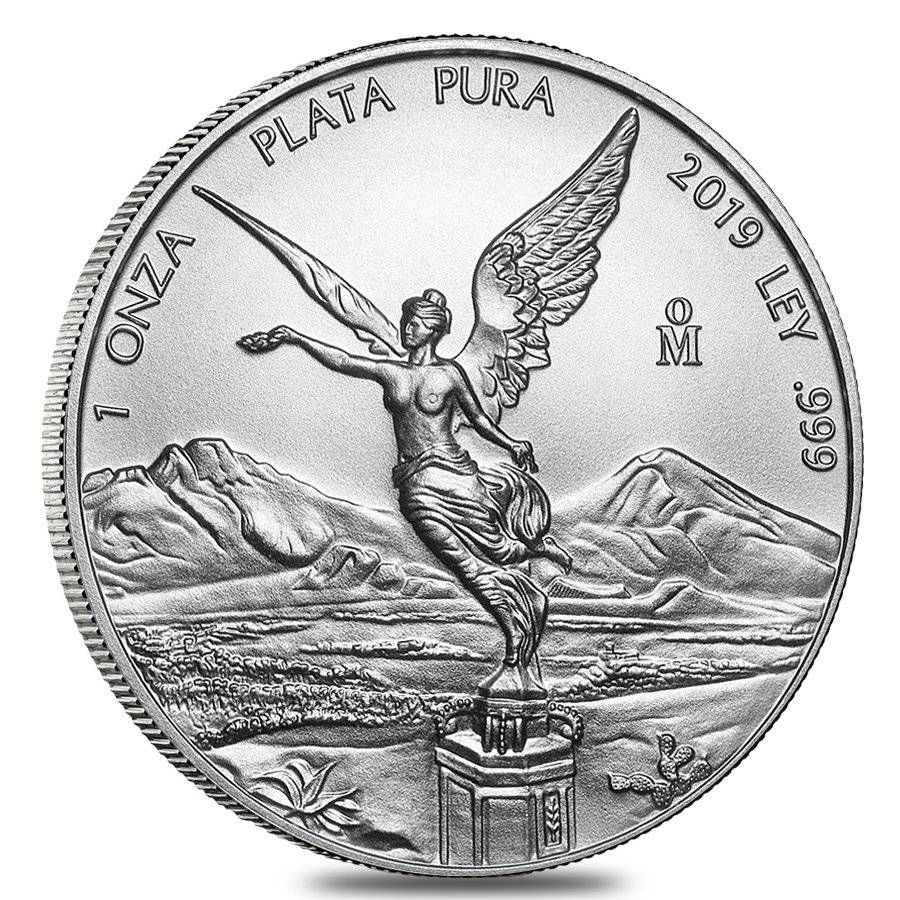 2019 1 Oz Mexican Silver Libertad Coin (BU)