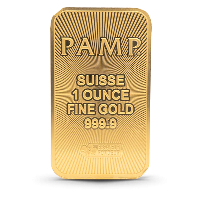 PAMP 1 Oz Gold Bar - Secondary
