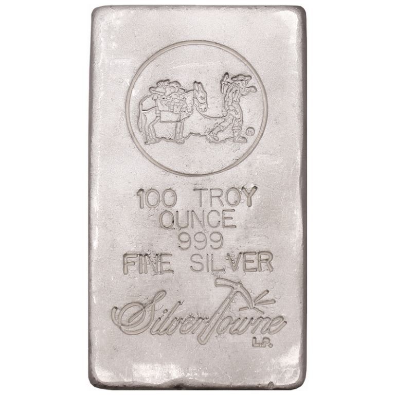 SilverTowne Poured | 100 Oz Silver Bar
