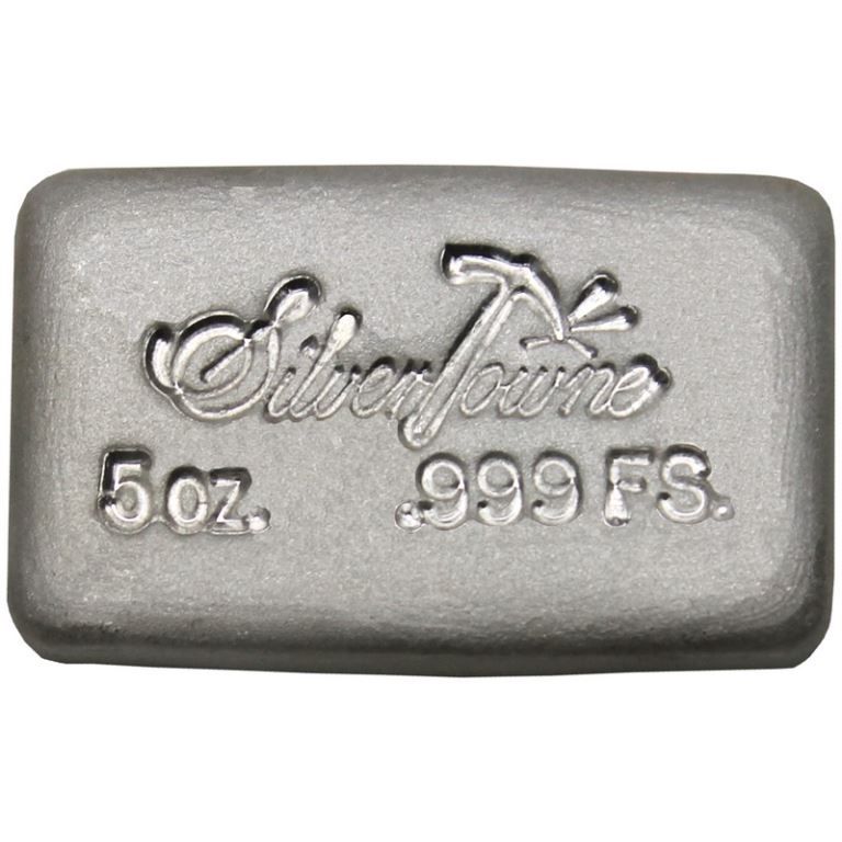 SilverTowne Poured | 5 Oz Silver Bar