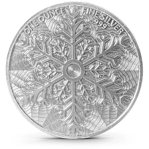 Elemetal 2024 1 Oz Christmas Santa Silver Round (New)