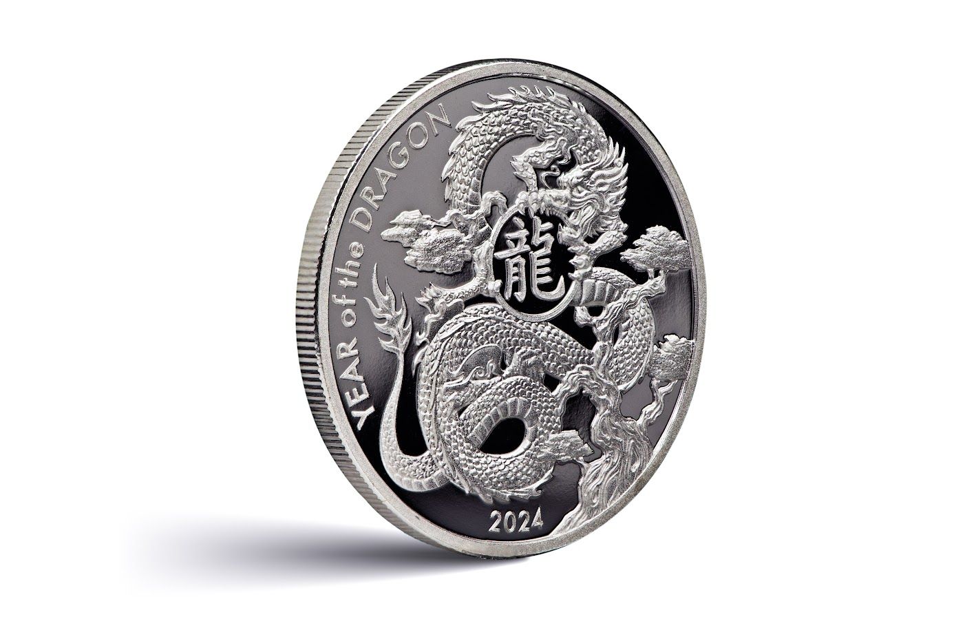 2024 Asahi Lunar Dragon 1 Oz Silver Round (New)
