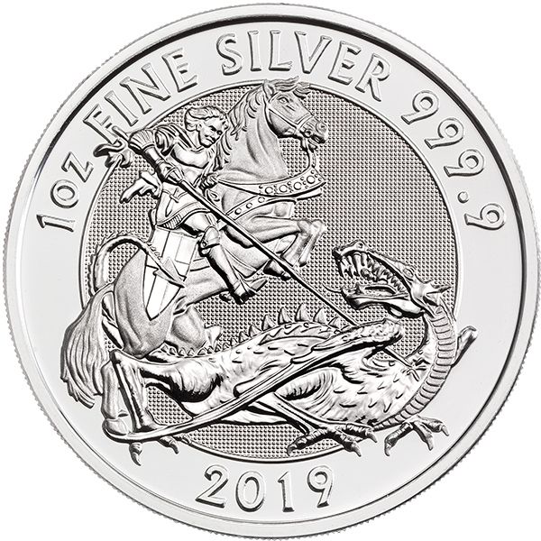 2019 Royal Mint 1 Oz Silver Valiant Coin (BU)