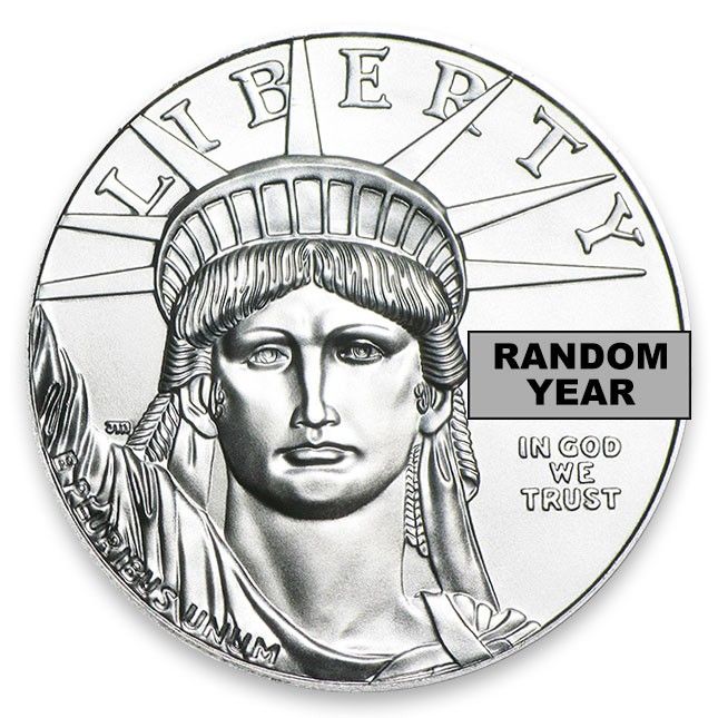 American 1/2 Oz Platinum Eagle (Random Date)