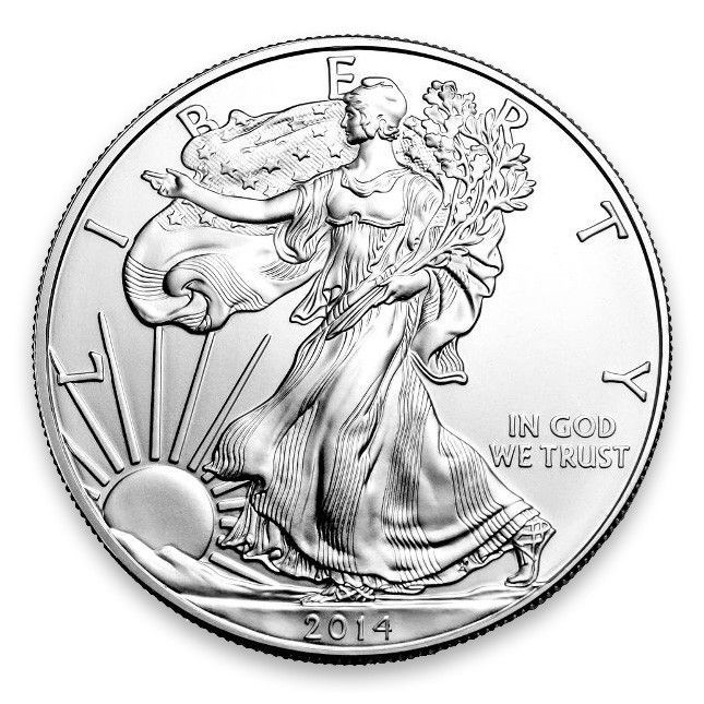 2014 1 Oz American Silver Eagle Brilliant Uncirculated (BU)