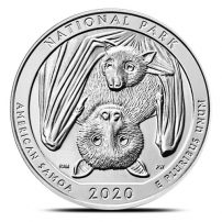 2020 ATB National Park of American Samoa 5 oz Silver Coin