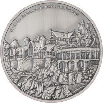 2022 Niue Lord of the Rings Rivendell 3 oz Silver Coin