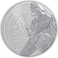 2022 Niue Star Wars Darth Vader 1 oz Silver Coin BU