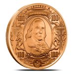 1 oz Copper $100 Banknote Rounds (New)