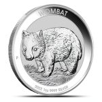 2022 1 oz Silver Australian Wombat Coins (BU)