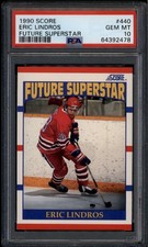 1990-91 Score 440 Eric Lindros Future Superstar Rookie RC PSA 10 GEM MT