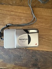Olympus Accura Zoom 80S 35mm Point & Shoot Camera Silver Tested Works