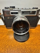Vintage Yashica Electro 35 GSN Film Camera with Wide Strap Very Clean