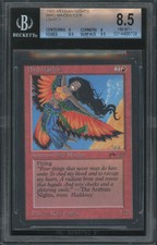 MTG Arabian Nights Bird Maiden (Light) BGS Graded 8.5 Magic the Gathering
