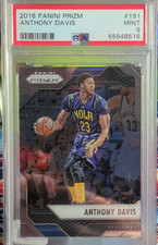 Panini 2016-17 Prizm Anthony Davis #191 PSA 9 New Orleans Pelicans