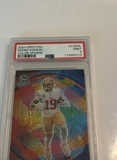 2024 Panini Spectra - Color Sphere Deebo Samuel #CS-5 PSA 9
