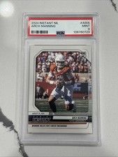 2024 PANINI INSTANT NIL COLLEGE FOOTBALL #AMA ARCH MANNING TEXAS LONGHORNS PSA 9
