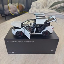 Original Tesla Diecast 1:18 Scale Model X Toy Car - New with Retail Box