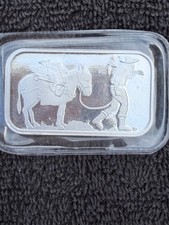 1oz .999 Silver “SilverTowne”Prospector Bar In Original Sealed Package.