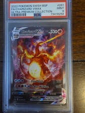 2022 Pokémon SWSH BSP FA/Charizard VMax Ultra Premium Collection #261 PSA 9