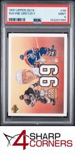 1991 UPPER DECK #38 WAYNE GRETZKY HOF PSA 9