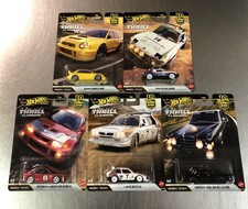 HOT WHEELS PREMIUM 2026 CULTURE THRILL CLIMBERS ( SET OF 5 ) MITSUBISHI LANCIA