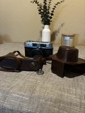 Vintage Minolta A5 Rangefinder Film Camera With Lens And Case