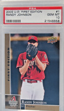 2009 Upper Deck First Edition #1Randy Johnson PSA 10 POP 7