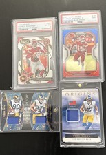 Mahomes selectPSA 8Mahomes Panini PSA 9. Puka int. Origins, Bruce, Puka Deja Vu