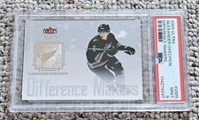 Alex Ovechkin 2005 Fleer Ultra Difference Makers Rookie Graded PSA 9 Mint