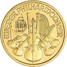Austria Gold Philharmonic (1/10 oz) - BU - Random Date