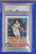 2015-16 Panini Donruss Rated Rookie Devin Booker #223 PSA 9