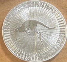 2025 Australia 1 oz Silver Kangaroo BU Brilliant Uncirculated $1 Coin 262108.01