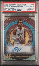 HIGH END NBA SLAB PACK! GRADED CARD + ROOKIES. VICTOR WEMBANYAMA PSA 10 RC AUTO!