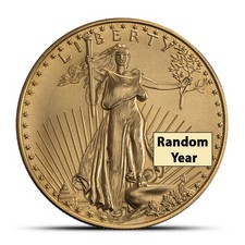 1 oz American Gold Eagle $50 Coin (Random Year)