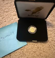 1776-2026 W GOLD AMERICAN EAGLE ONE-TENTH OUNCE PROOF COIN 26EE IN HAND 1/10 OZ