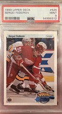 1990-91 Upper Deck - Young Guns Sergei Fedorov #525 (RC)