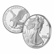 2025 1 oz American Silver Eagle Coin (BU) 2025