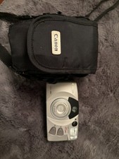 Canon Sure Shot 85 Zoom Point & Shoot 35mm Film Camera + Case (TESTED WORKING)