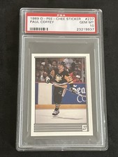 1989 O-Pee-Chee Sticker #237 PAUL COFFEY PSA 10, POP 2!!