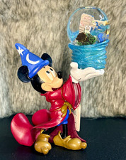 New 2011 Disney Mickey Mouse Fantasia Sorcerer Snow Globe Collectible Figurine