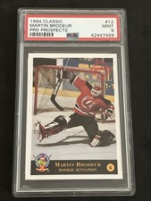 1994 Classic Pro Hockey Prospects #12 MARTIN BRODEUR PSA 9!