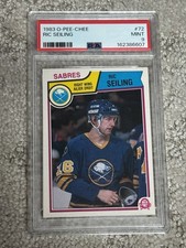 1983 O-PEE-CHEE OPC HOCKEY CARD PSA 9 RIC SEILING BUFFALO SABRES