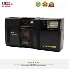 Olympus AF-1 Infinity 35mm Point & Shoot Film Camera Black