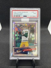 2020 Jordan Love Panini Donruss Optic The Rookies Rookie RC #JL PSA 9