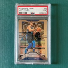 LUKA DONCIC 2019 Panini Prizm #75 2nd Year PSA 9 Mint