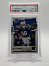 CeeDee Lamb 2020 Donruss Rated Rookie RC PSA 10 GEM MINT - Dallas Cowboys